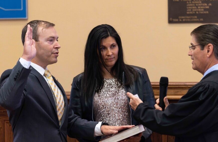 Conservative Leaders Take Oath: Miller as County Attorney, Teeple as Sheriff