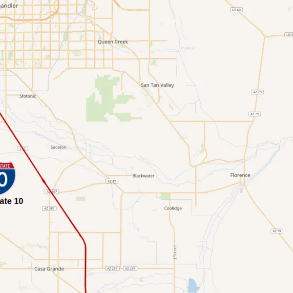 $964 Million Commerce Corridor Upgrade Advances: Three Lanes Coming to I-10 Between Phoenix and Casa Grande