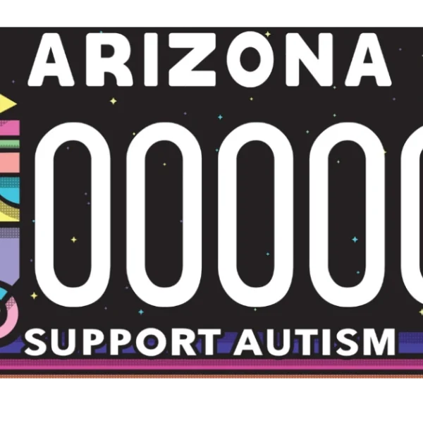 ADOT unveils Autism Support specialty license plate