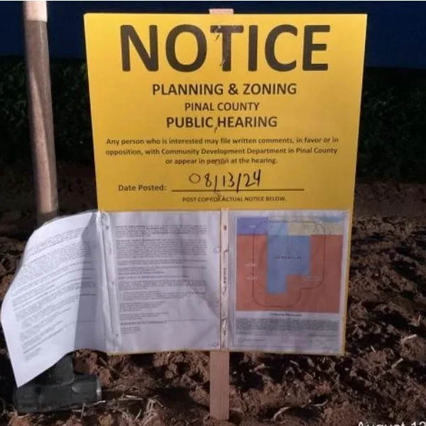 Town of Florence Considers Expanding Notification Radius for Development Projects