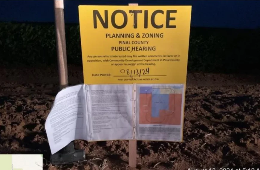Town of Florence Considers Expanding Notification Radius for Development Projects
