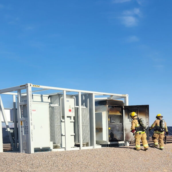 Solar Inverter Fire Prompts Emergency Response at Major Eloy Solar Facility