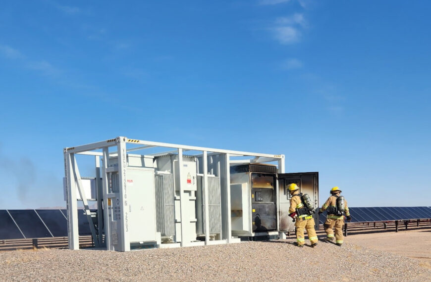 Solar Inverter Fire Prompts Emergency Response at Major Eloy Solar Facility