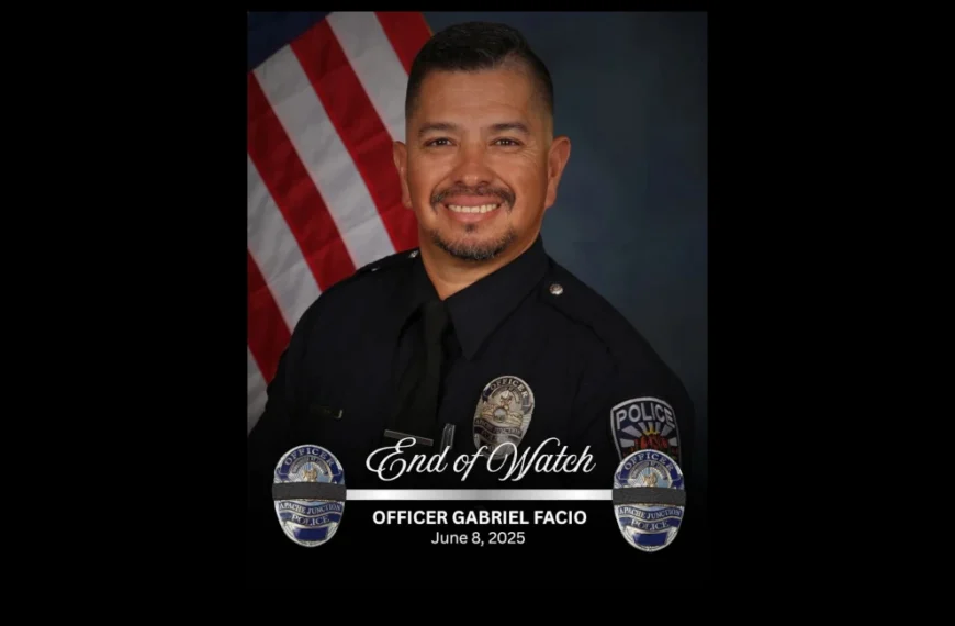 Pinal County Attorney Announces Intent to Seek Death Penalty in Murder of Apache Junction Police Officer Facio