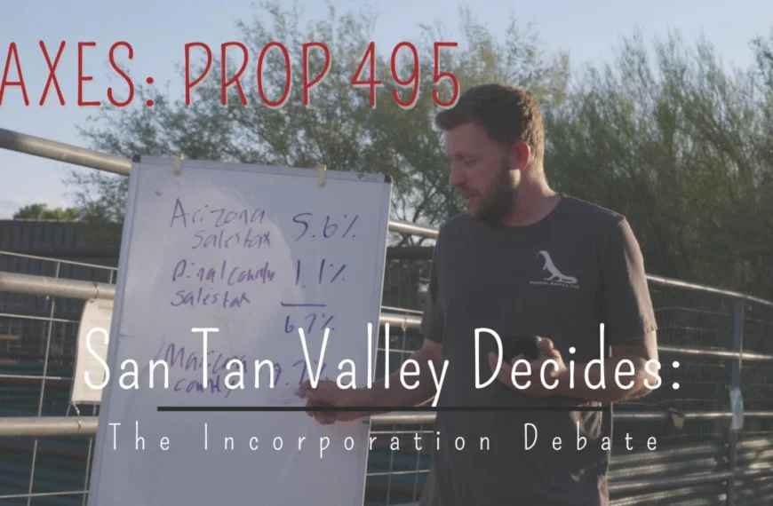 San Tan Valley Incorporation: Mike McAllister’s Tax Increase Warning