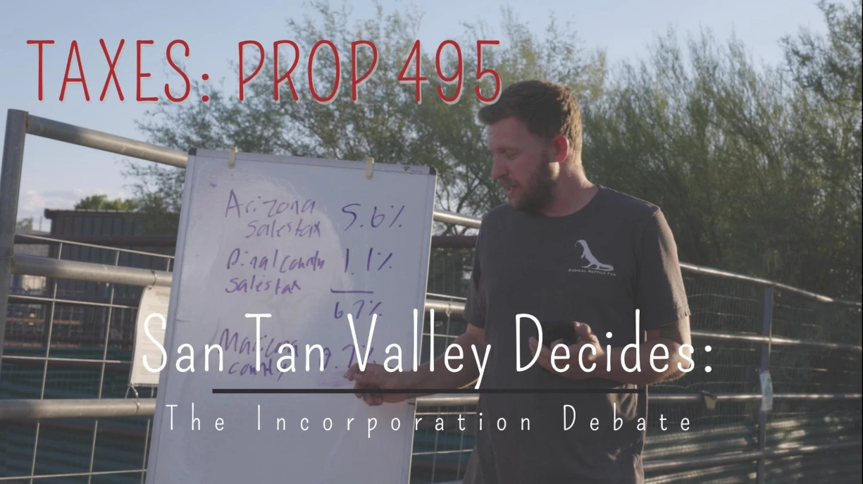San Tan Valley Incorporation: Mike McAllister’s Tax Increase Warning