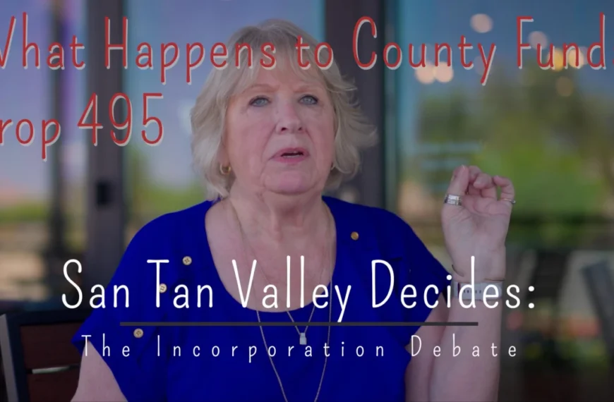 Tax and Funding Arguments for San Tan Valley Incorporation
