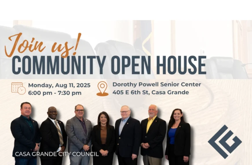 Casa Grande Residents Invited to the August Community Open House