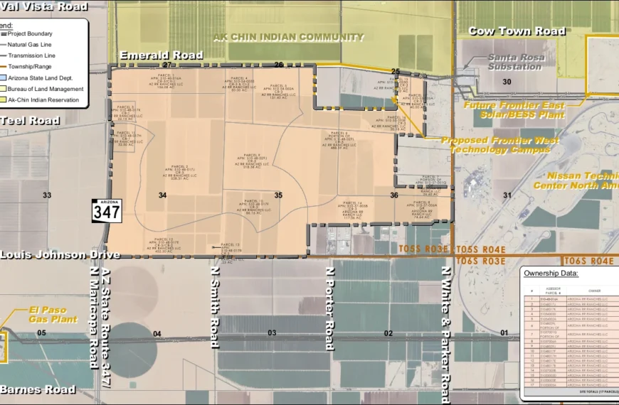 Massive Energy and Tech Campus Planned Near Maricopa, Ak-Chin Community