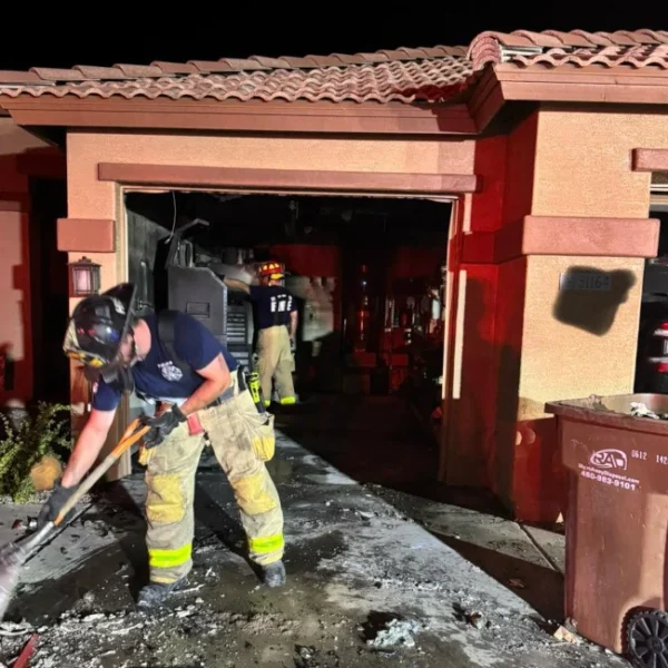 Lithium Battery Warning After Johnson Ranch Garage Fire