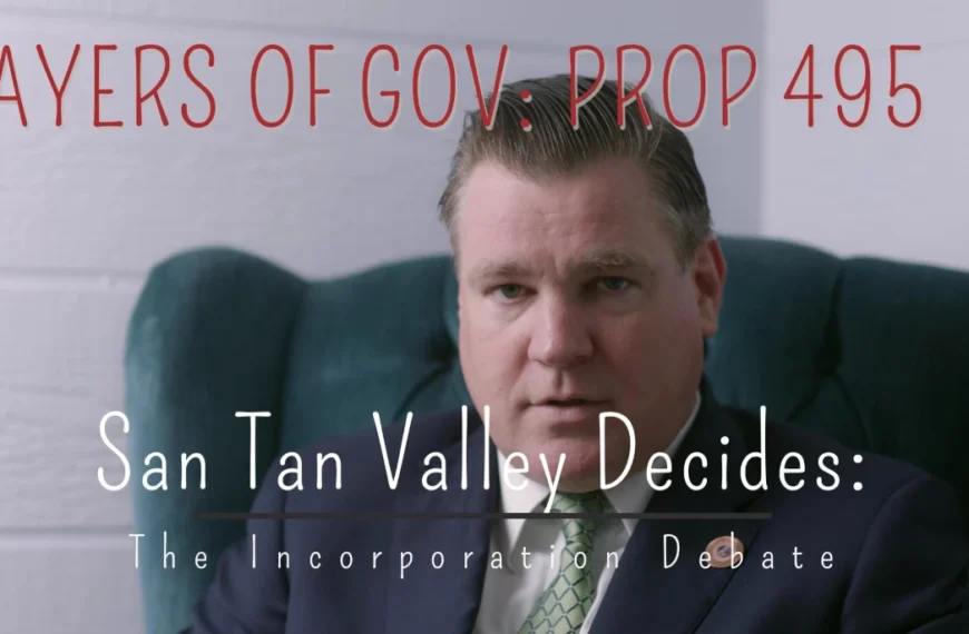 Governance Layers and Local Control: San Tan Valley Incorporation Arguments