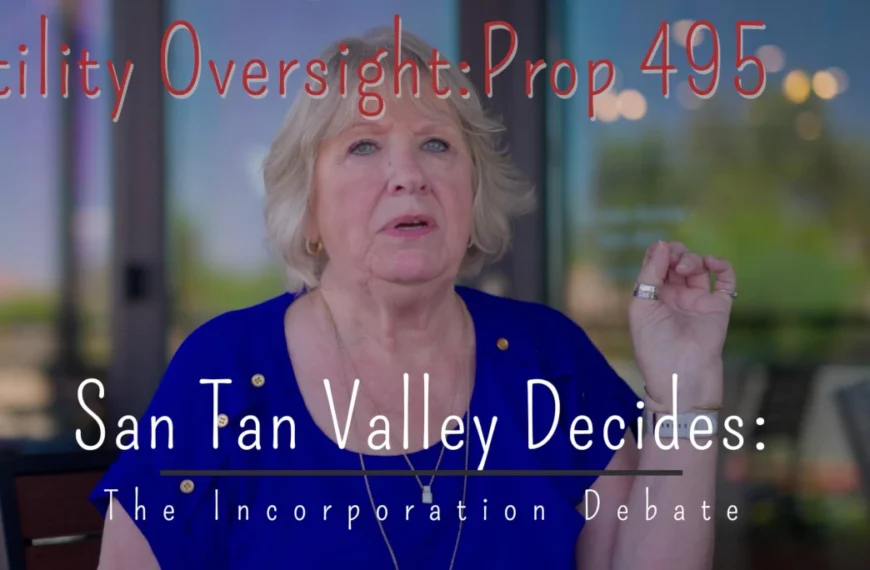 Utilities Accountability Crisis: Jean Stockton’s Argument for San Tan Valley Incorporation