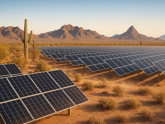 Proposed 2,149-Acre Cactus Flower Solar Project Faces Questions at County Planning Meeting