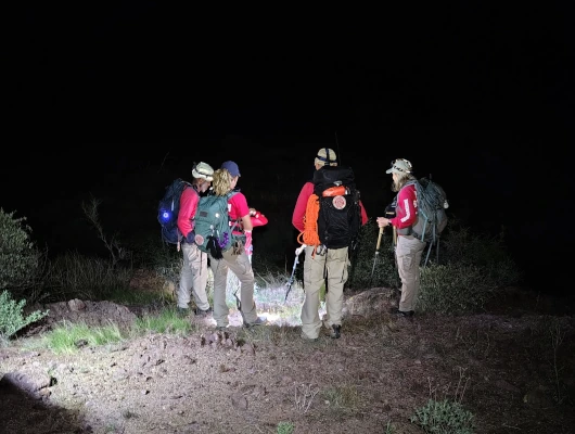 Hiker Rescued at Jacob’s Crosscut…