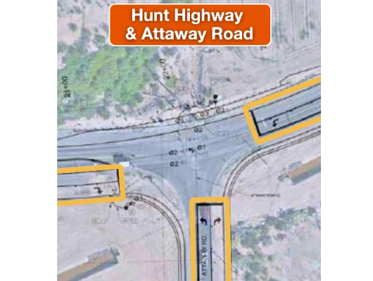 Hunt Hwy & Attaway Rd Upgrades in Florence…