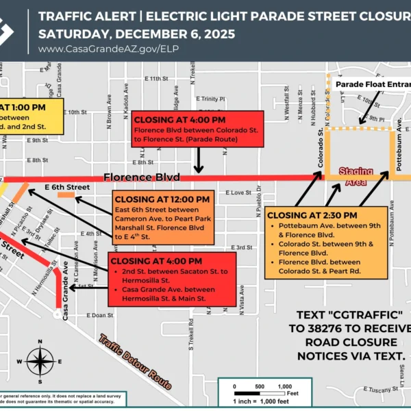 Casa Grande Electric Light Parade…